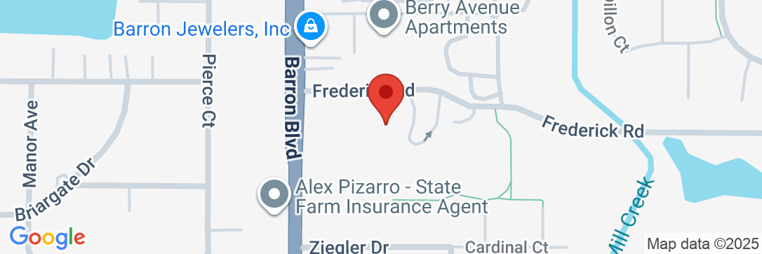 Map of 565 Frederick Road, Grayslake, IL 60030